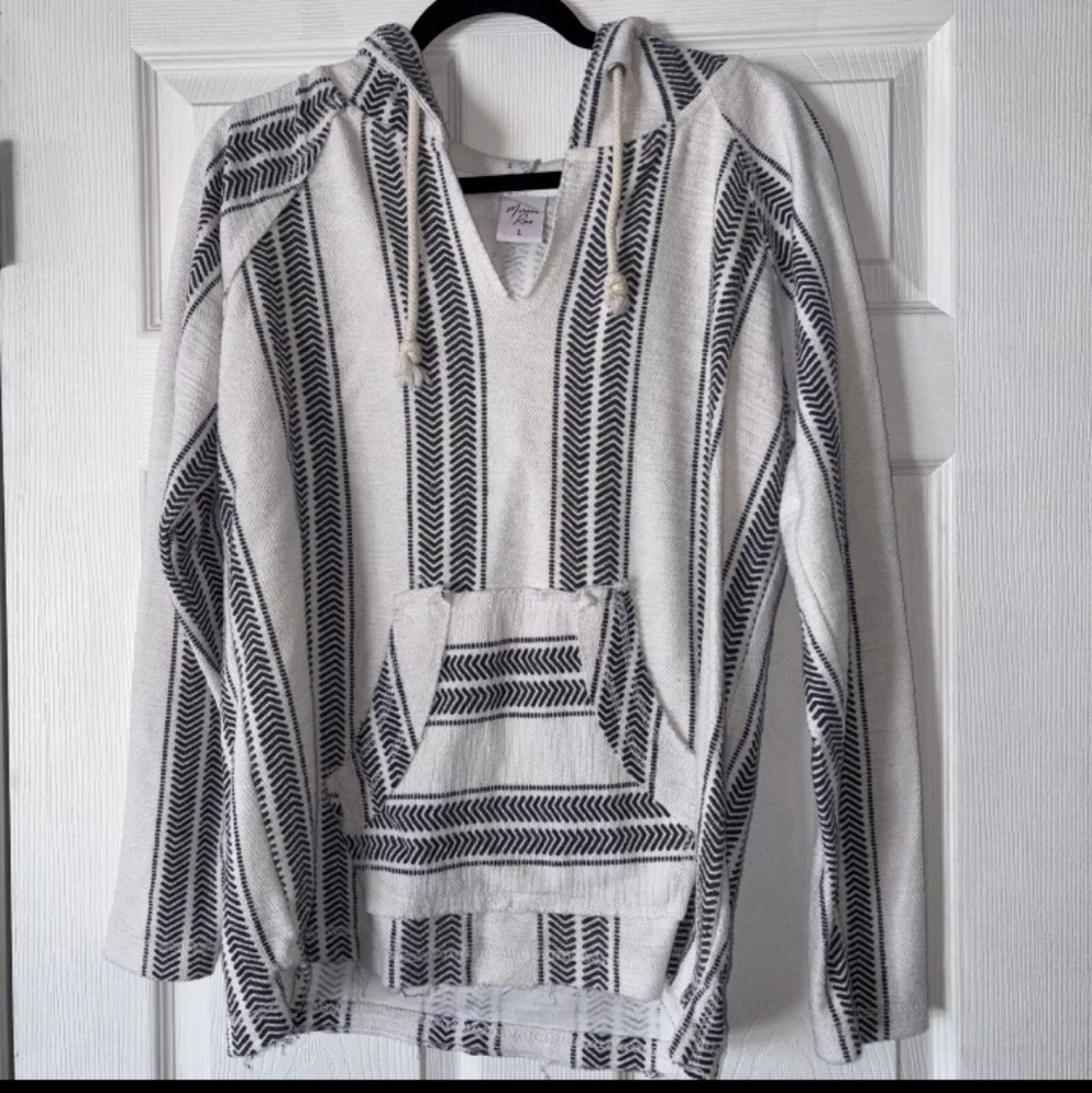 Boho Bohemian Beach Hoodie size small